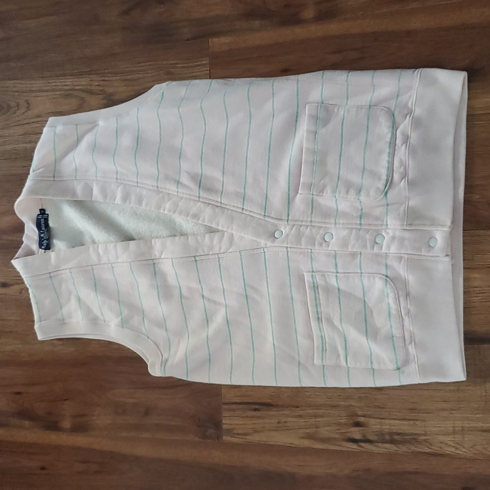 Vintage light pink Ralph lauren sweater vest
